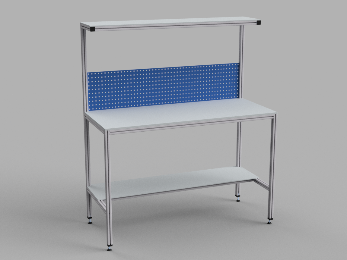 Stanowisko do pakowania z dodatkową półką - obrazek 4