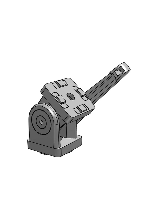 Złącze obrotowe 40x40 jednoosiowe z rączką